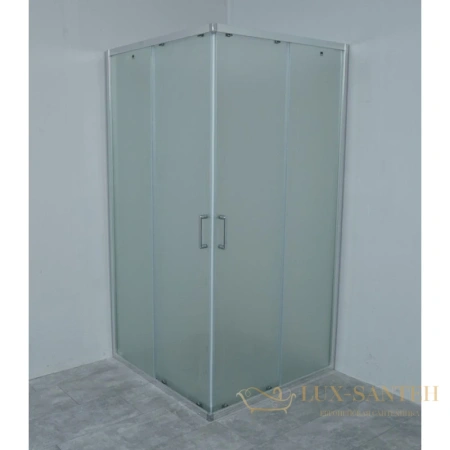 душевой уголок timo altti altti-618 f без поддона 80x80 см, стекло матовое