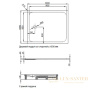 душевой поддон bette ultra 5940-000 ar 1000х1000 мм шумоизоляция, антискользящее покрытие, белый