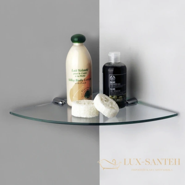 полка угловая wasserkraft bm k-533 29х29 см, хром