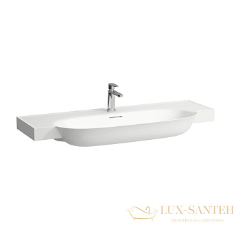 раковина laufen the new classic 8.1385.8.757.104.1 подвесная 120 см, белый матовый