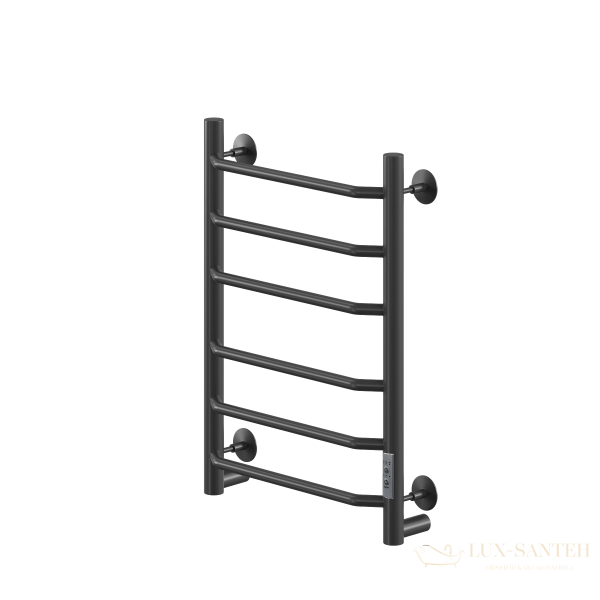 полотенцесушитель электрический кабельный ника way-3 60/40 ral9005 черный матовый u