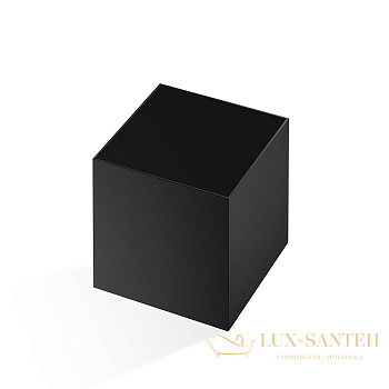 контейнер decor walther cube dw356 0846460 универсальный, черный матовый
