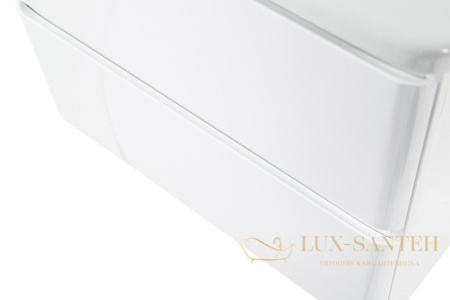 тумба под раковину belbagno albano-cer albano-cer-600-2c-so-bl 60 см подвесная, bianco lucido