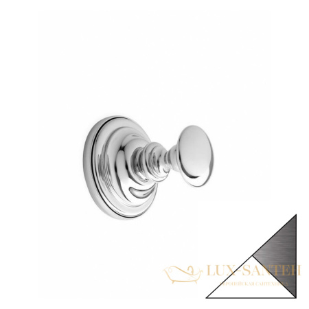 крючок stil haus giunone g13.1(03), хром-белый