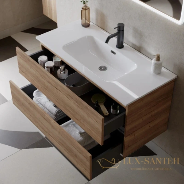 тумба sancos urban ur120-1eg 119 см, дуб галифакс