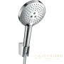 душевой набор hansgrohe raindance select s 120 3jet 26721000 с держателем и шлангом 160 см, хром