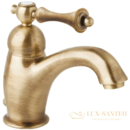 смеситель для раковины cezares margot margot-lsm1-02-m, бронза