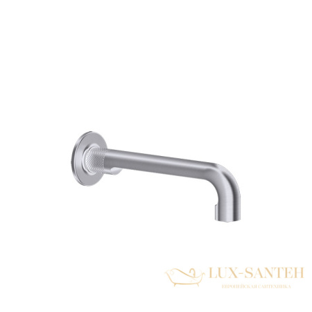 излив gessi inciso- 58100.149 для раковины, finox brushed nickel
