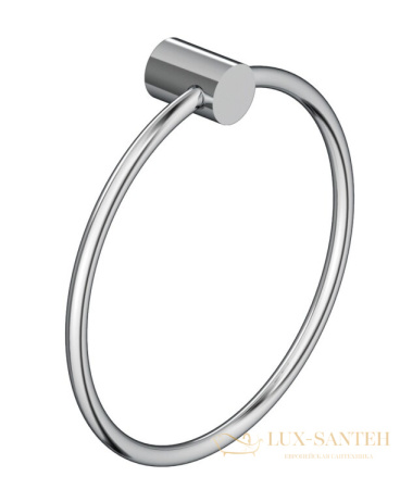 полотенцедержатель-кольцо 200 мм, kludi vela r, 5897805, хром глянцевый