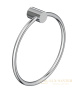 полотенцедержатель-кольцо 200 мм, kludi vela r, 5897805, хром глянцевый