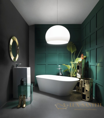 раковина laufen kartell by 8.1133.1.400.111.1 напольная 38 см, белый глянцевый