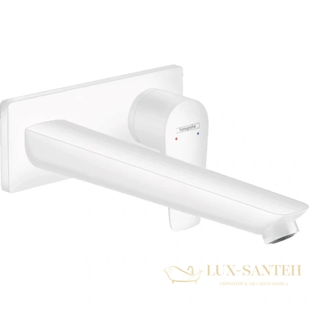 смеситель для раковины hansgrohe talis e 71734700, белый