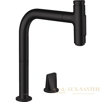смеситель для кухни hansgrohe metris select 73818670