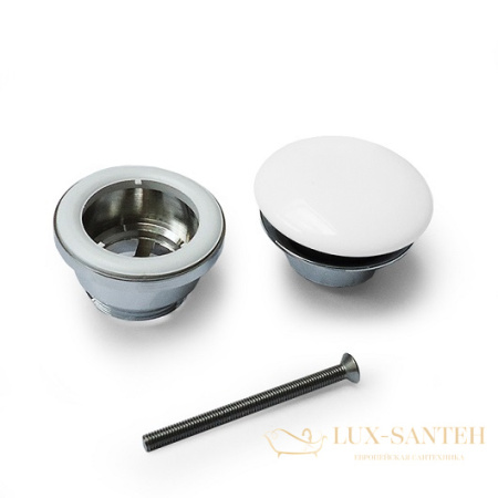 донный клапан artceram aca038 05 00 универсальный, белый матовый