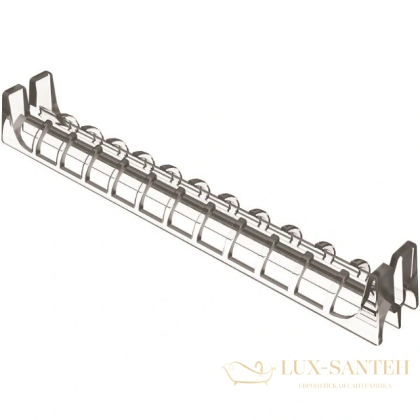 душевой канал berges super slim 092053 700 мм, золото