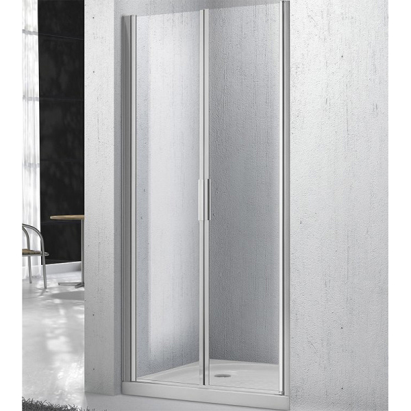 душевая дверь belbagno sela sela-b-2-70-c-cr 70 см профиль хром, стекло прозрачное 