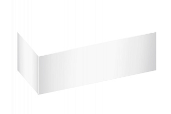 панель декоративная vayer trinity l 160x120 г-образная, гл000012196
