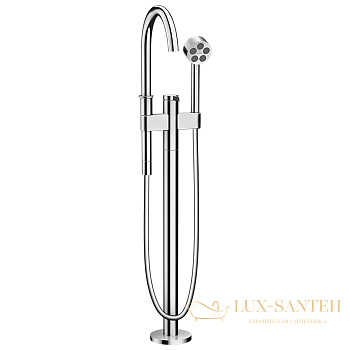 смеситель для ванны axor one, 48440000 напольный, хром