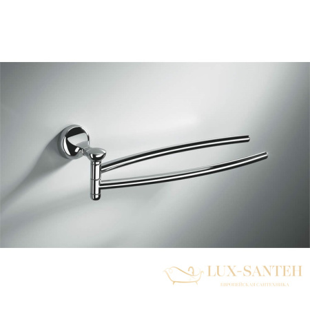 полотенцедержатель двойной colombo design melo b1212.000, хром