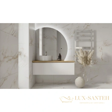 тумба jorno solis sol.01.120/p/w 120,2 см, белый матовый 