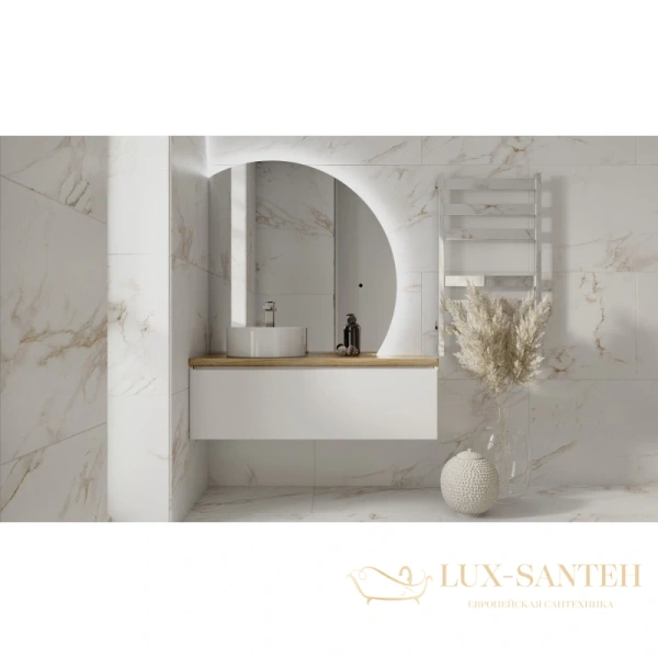 тумба jorno solis sol.01.120/p/w 120,2 см, белый матовый 