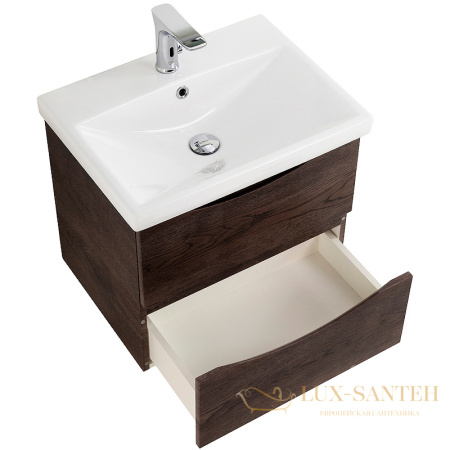 тумба под раковину belbagno marino-cer marino-cer-700-2c-so-rng-p 70 см подвесная, rovere nature grigio