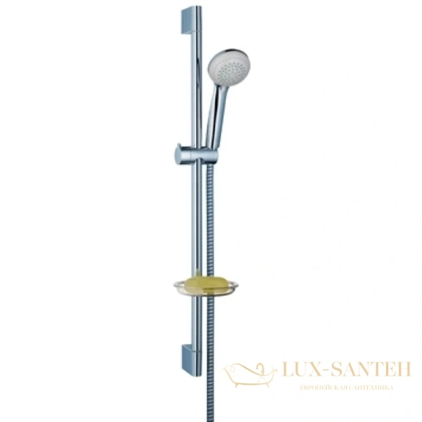 душевой гарнитур hansgrohe crometta 85 vario/unicac 27764000 65 см