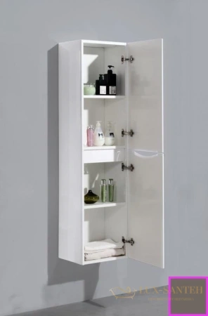 пенал подвесной belbagno ancona-n ancona-n-1500-2a-sc-gb-r правый, бежевый