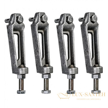 ножки для чугунных ванн dlr000001 delice серии comfort (комплект 4 шт), регулировка 14.5 см - 16.7 см