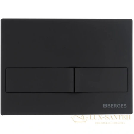 инсталляция berges line 040215 для подвесного унитаза 1150 мм berges novum l5, черная soft touch