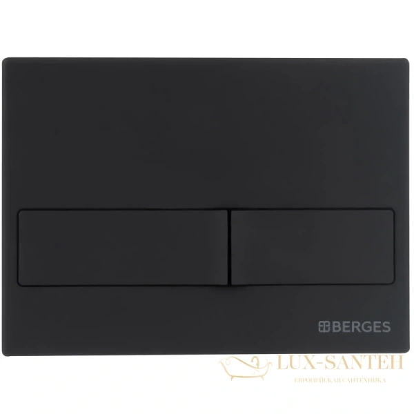инсталляция berges line 040215 для подвесного унитаза 1150 мм berges novum l5, черная soft touch