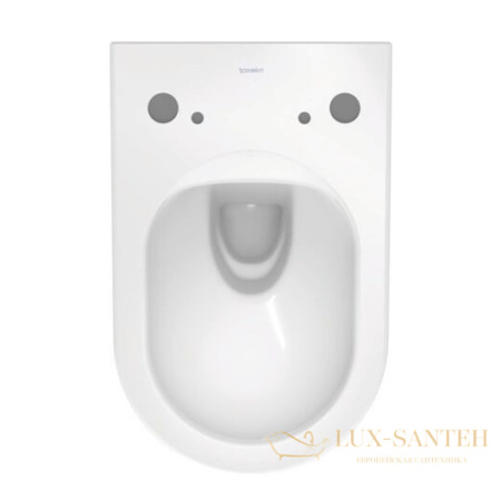 чаша приставного унитаза duravit me by starck 2169590000 для крышки-биде sensowash, белый