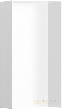 полка hansgrohe xtrastoris minimalistic 56070700 матовая белая