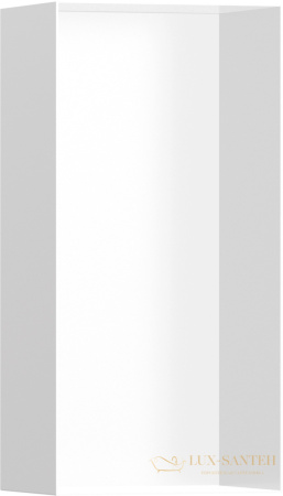 полка hansgrohe xtrastoris minimalistic 56070700 матовая белая