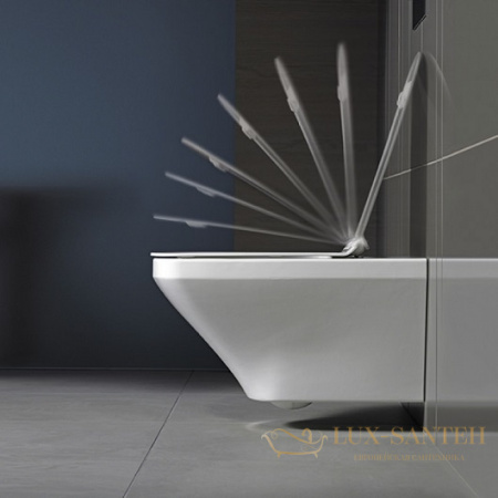 чаша подвесного унитаза duravit durastyle 2552090000, белый