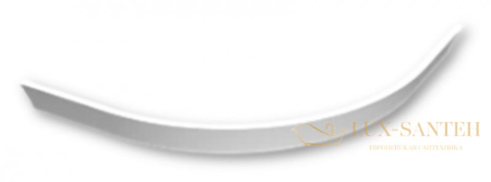 экран полуподиум cezares tray-s-r-90-scr-w, белый