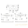 раковина duravit d-code 03428500002 850х480 мм, белый