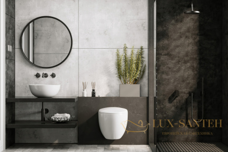 унитаз подвесной abber bequem ac1107p с импульсным смывом 59.5х38,5 см, белый глянцевый