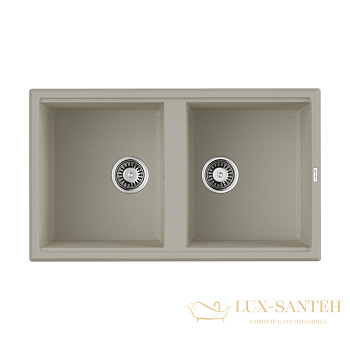 кухонная мойка omoikiri tedori 86-2-ev tetogranit х эверест, 4993930