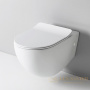 сиденье artceram file 2.0 slim fla014 05 для унитаза с крышкой softclose, белый матовый