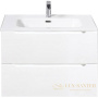 тумба под раковину belbagno etna 39 etna39-700/390-2c-so-bl-p подвесная, bianco lucido