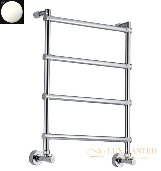 полотенцесушитель водяной margaroli sole 4424704(26)mw, высота 72 см, ширина 53 см, белый