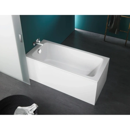 стальная ванна kaldewei cayono 275030003001 750 170х75 см с покрытием anti-slip и easy-clean, белый 