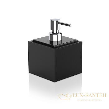 дозатор для жидкого мыла 400 мл, настольный, decor walther brownie ssp, 0937760, черный/хром