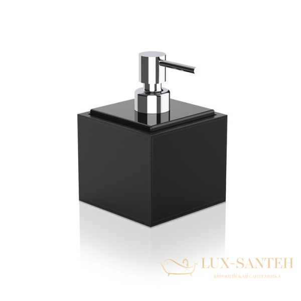 дозатор для жидкого мыла 400 мл, настольный, decor walther brownie ssp, 0937760, черный/хром