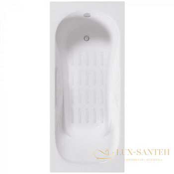 ванна чугунная delice malibu 170х75 с антискользящим покрытием dlr230609-as, белый глянцевый