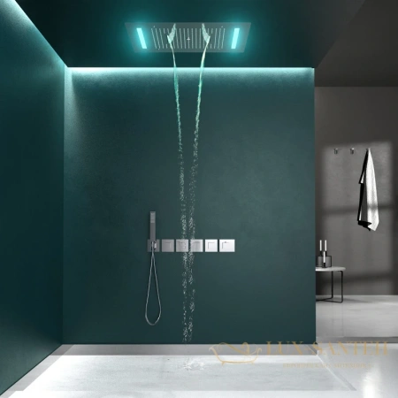 душевой комплект timo petruma sx-5229/00sm 680x430 мм, хром