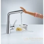 смеситель hansgrohe metris select 14883000 для кухонной мойки