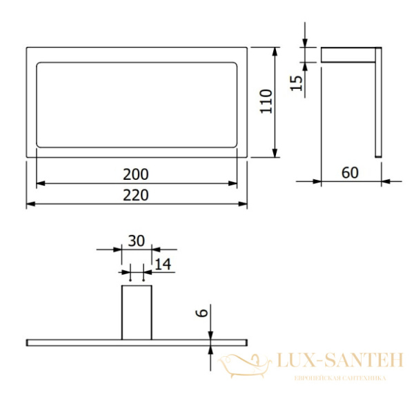 полотенцедержатель-кольцо 200 мм, kludi vela c, 3197805, хром глянцевый