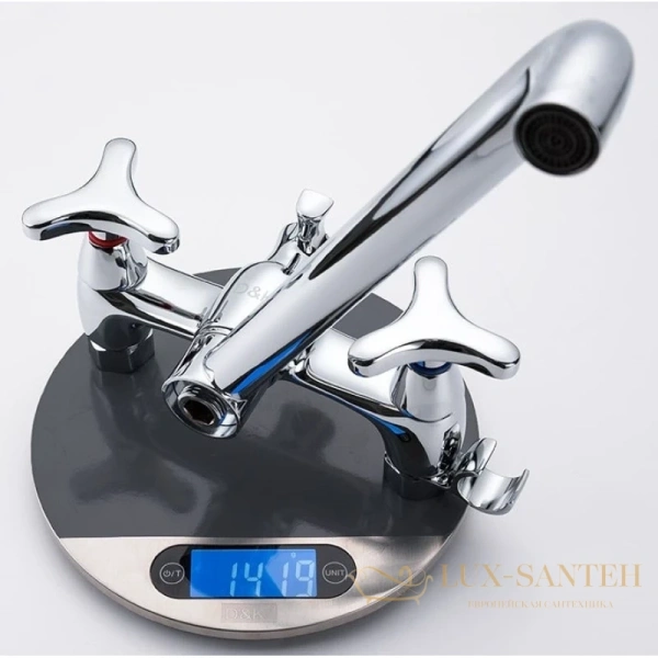 смеситель d&k hessen.goethe da1383341 для ванны, хром